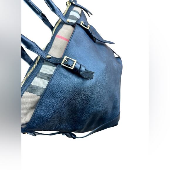 BURBERRY  Salisbury Tote Hand Bag Tote Bag leather Women black - Picture 8 of 10